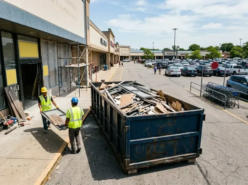 retail-store-renovation-debris-003 — frequently asked questions, Roll-off Dumpster Rentals in Lenoir City, TN